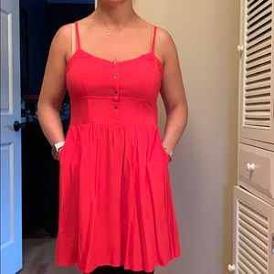 Express size large pink dress